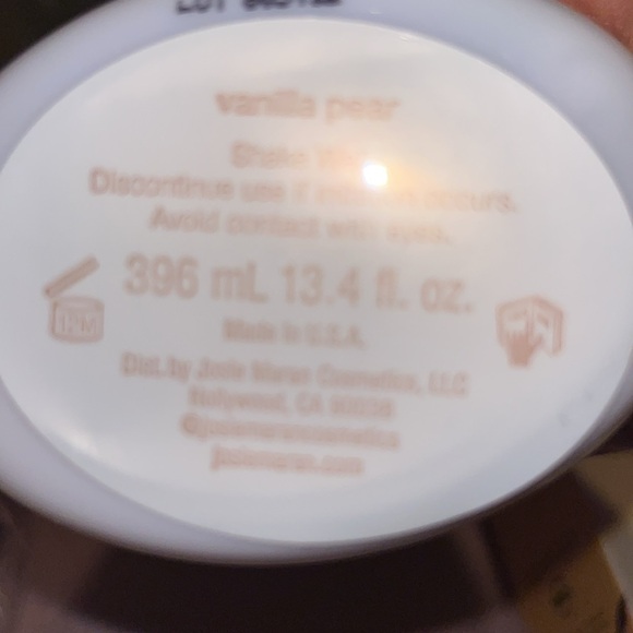 Josie Maran Argan Milk Hydrating Body Renewal Serum+Pore Cleansing Mask+Headband - Picture 3 of 6